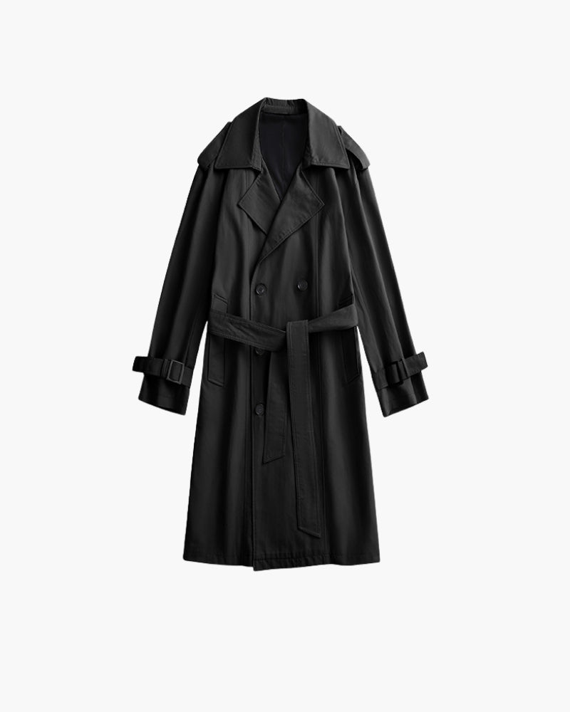 Cappotto Trench Doppiopetto Classico | Eleganza Funzionale