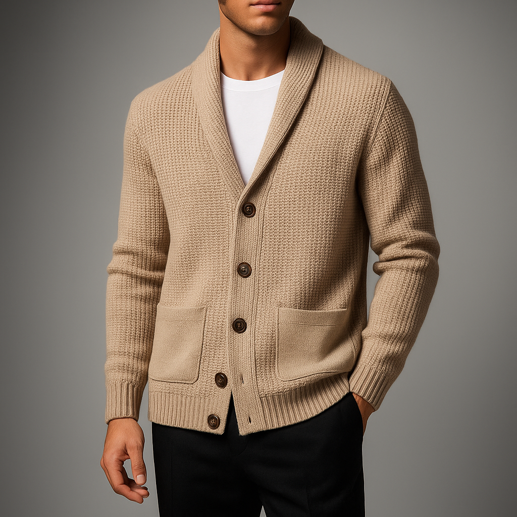 Men's Knit Cardigan - Stylish and Comfortable Knitwear
