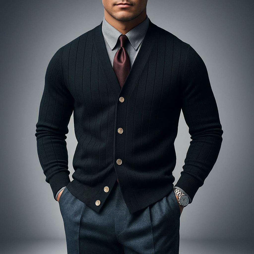 Men's Heritage Cardigan - Classic Knit Style