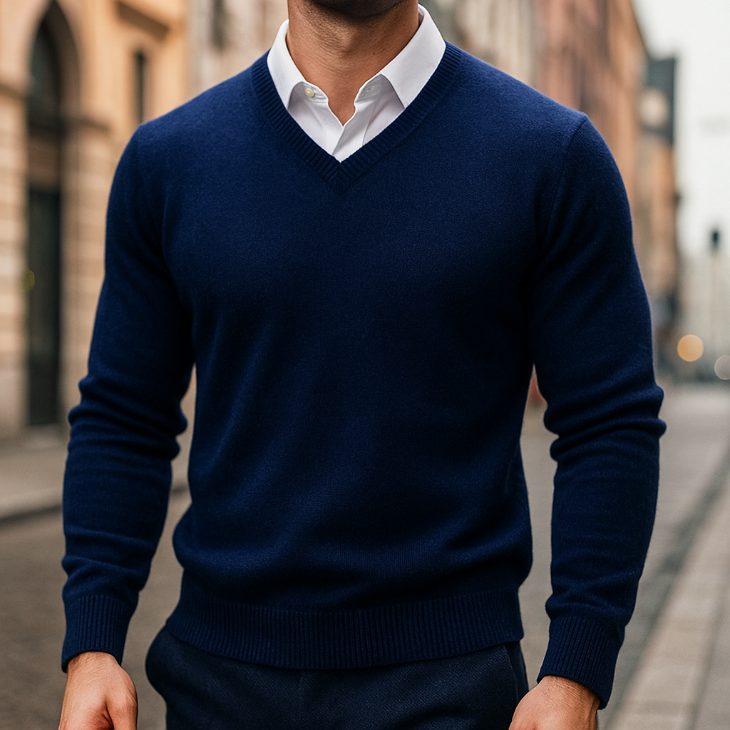 Merino Wool Sweater for Men-Luxurious Warmth & Comfort