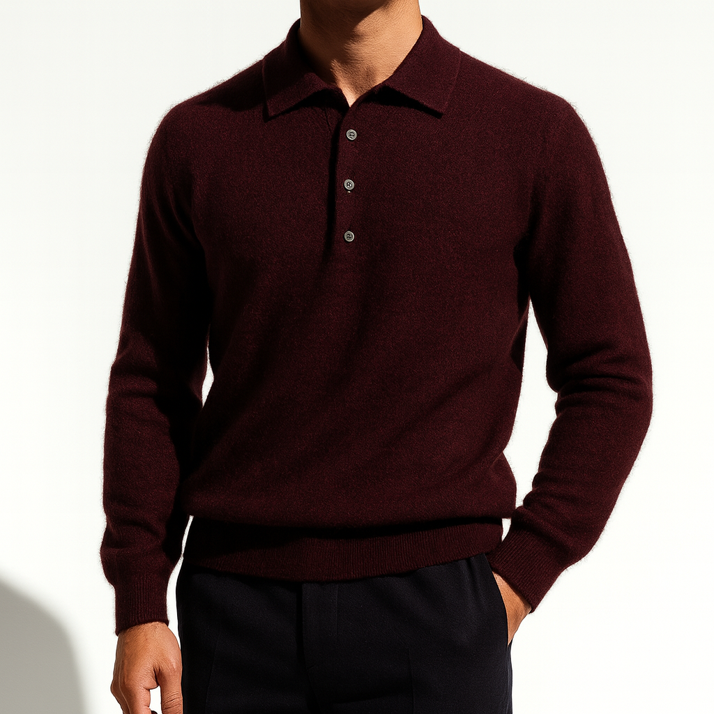 Men's Cashmere Sweater - Luxurious Comfort and Style