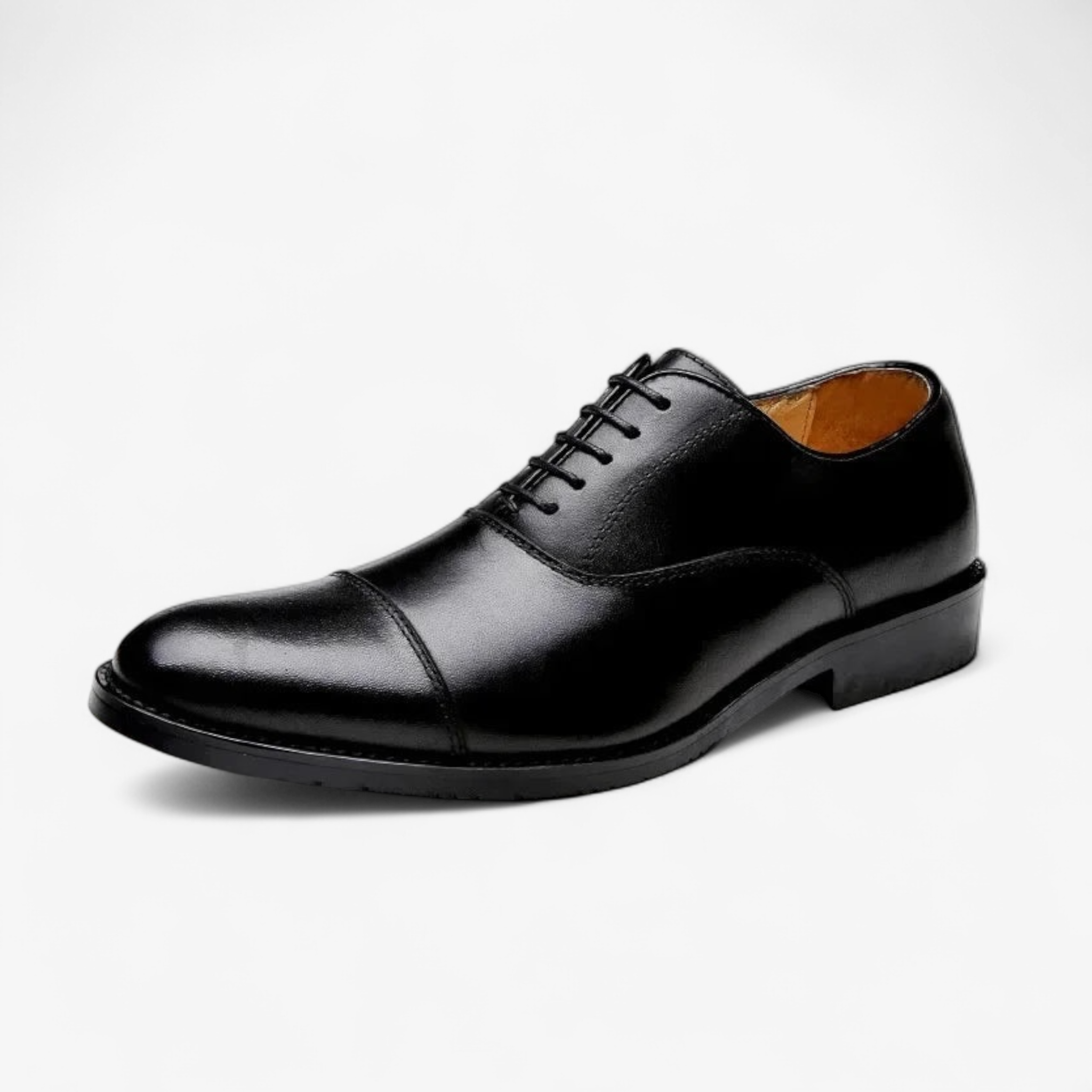 High-quality cowhide oxford wedding shoes