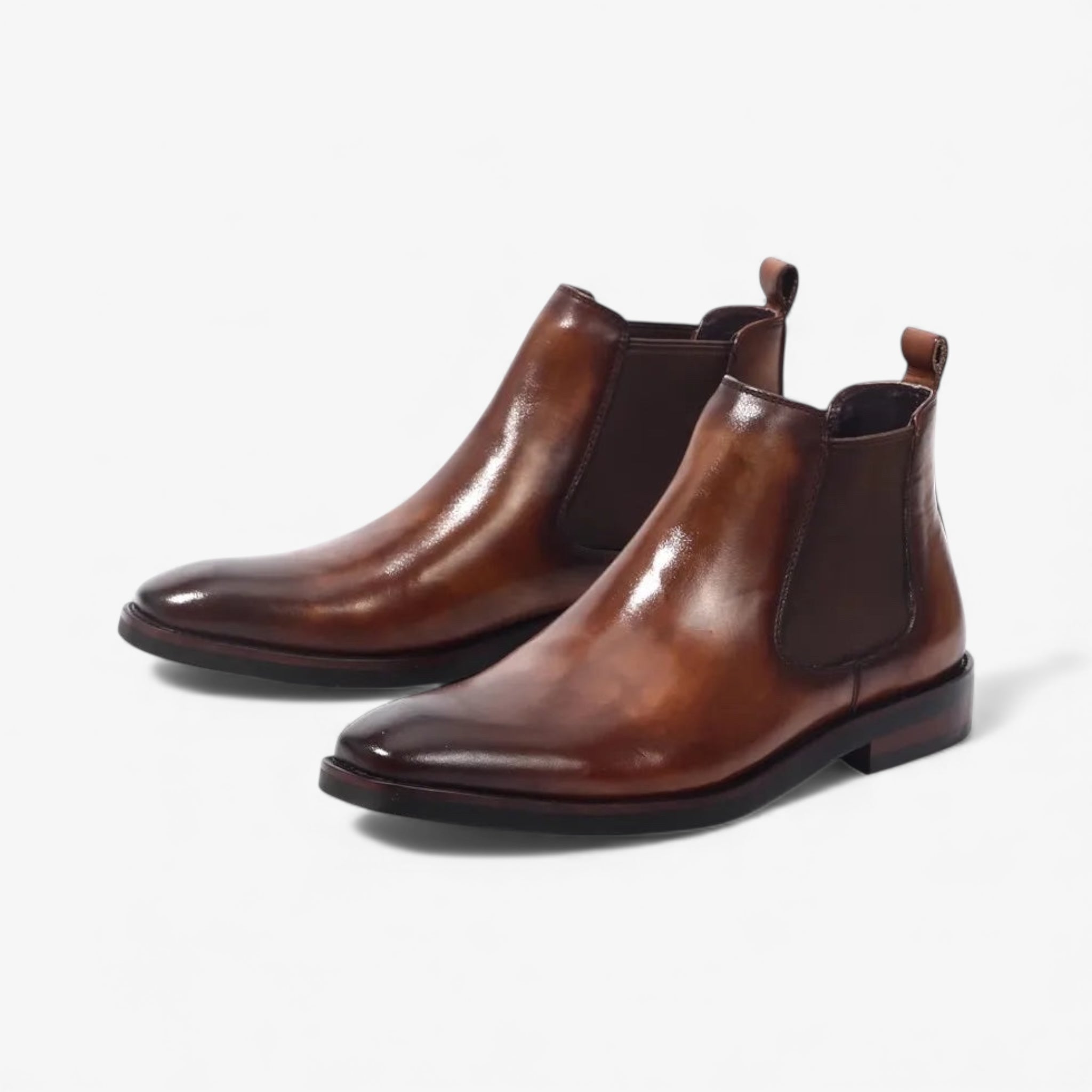 Heritage leather chelsea boot