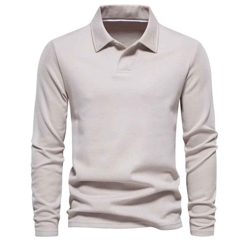 Men's Long Sleeve Polo Shirt