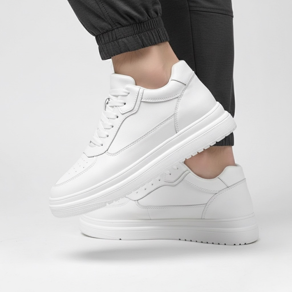 Sneakers con Rialzo Interno | Comfort e Altezza Invisibile