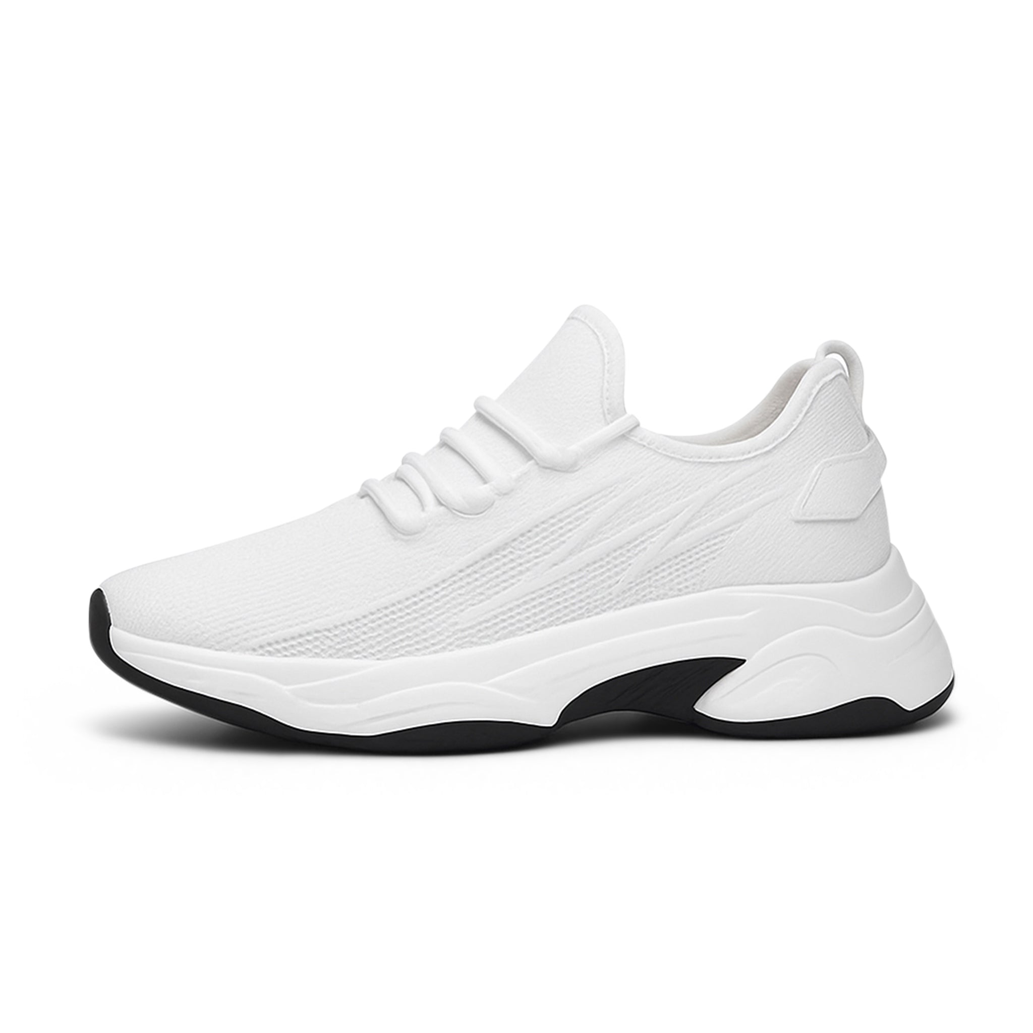 Sneakers con Rialzo Interno e Suola Sagomata | Comfort