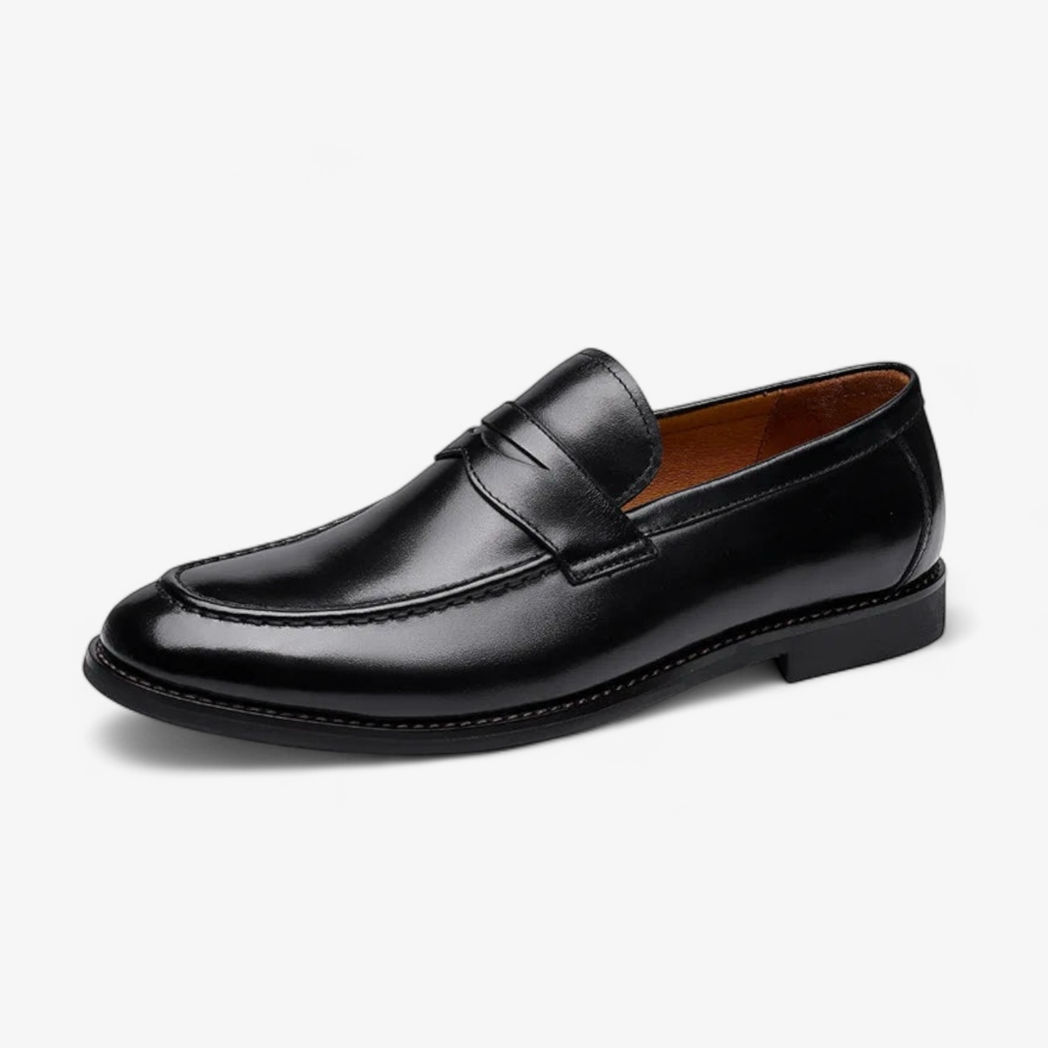 Genuine leather business dress loafer