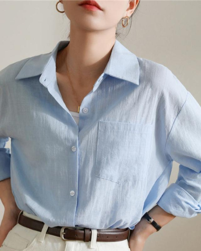 Camicia in Lino Donna Estiva | Leggera e Traspirante