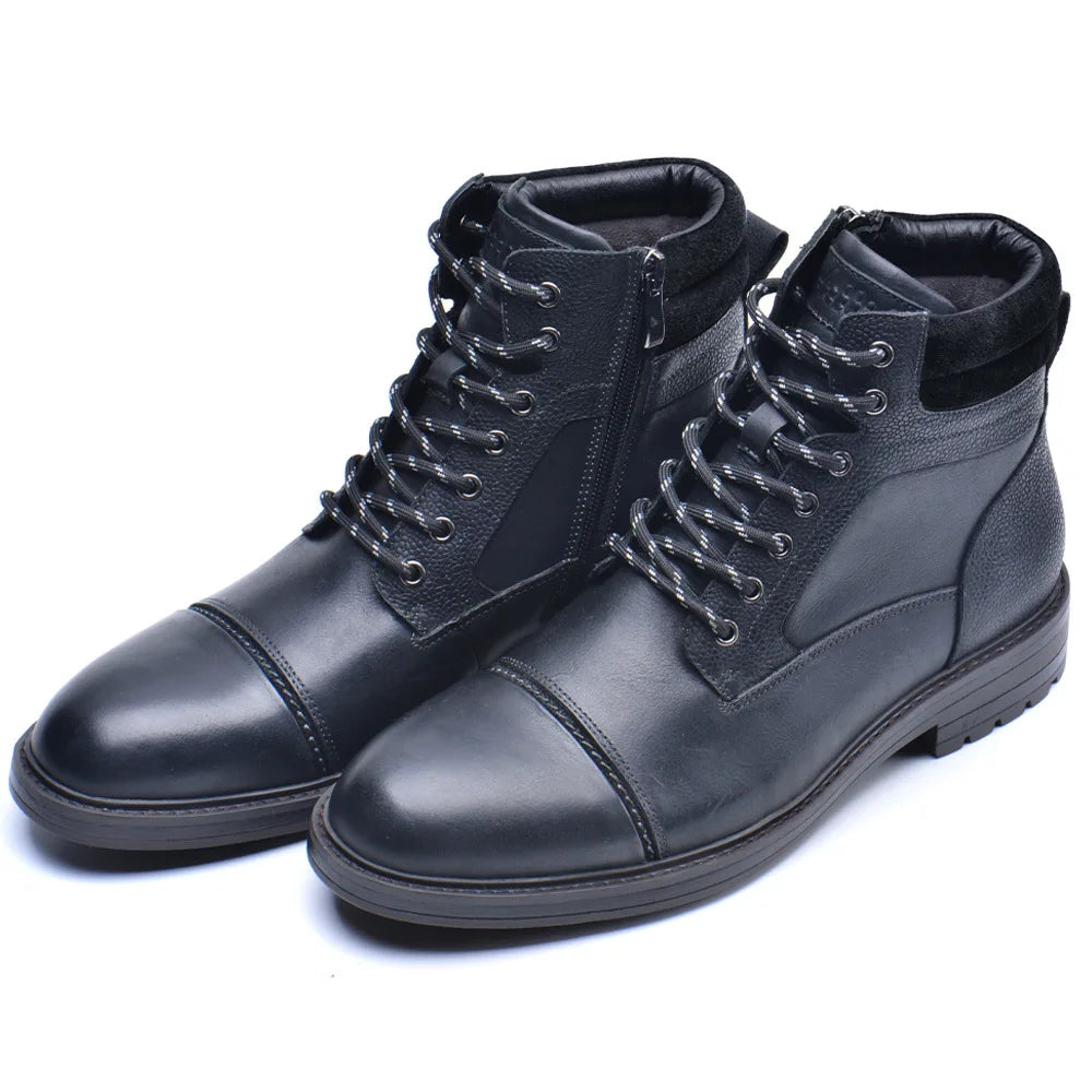 Clothing genuine leather winter boots