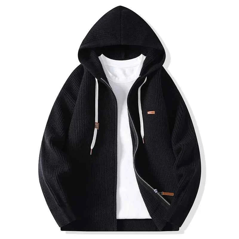 Men's Zip-Up Cardigan - Stylish and Comfortable