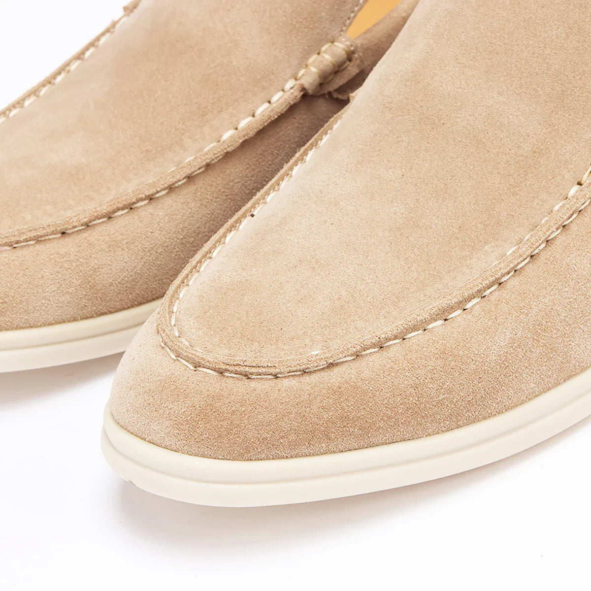Classic suede penny old money loafers