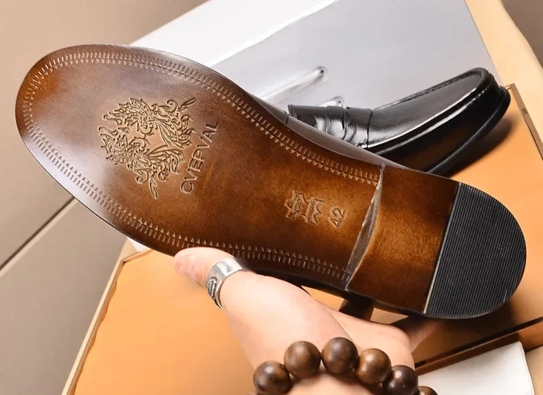 Penny luxury genuine leather loafers