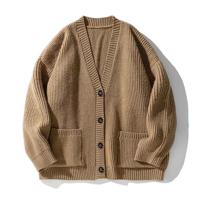 Men's Knit Cardigan - Stylish and Comfortable Layering Piece