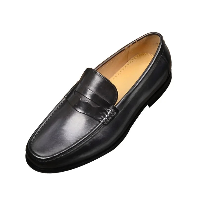 Penny luxury genuine leather loafers