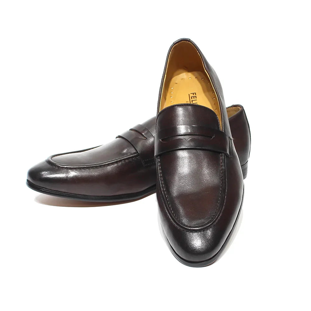 Penny wedding genuine leather elegant loafers