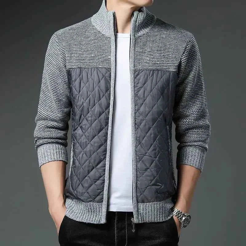 Men's Zip Cardigan - Stockholm Style