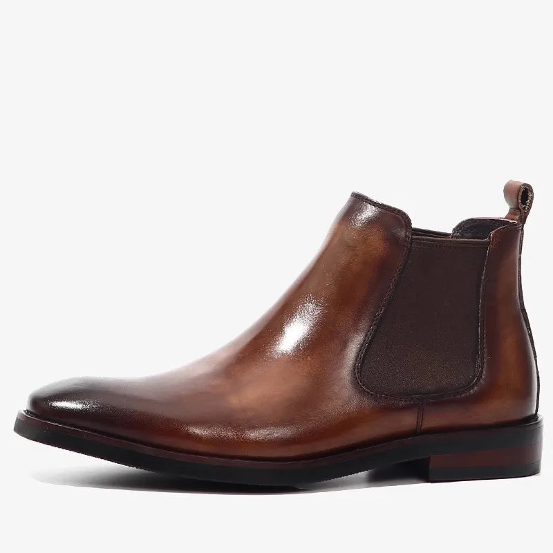 Heritage leather chelsea boot