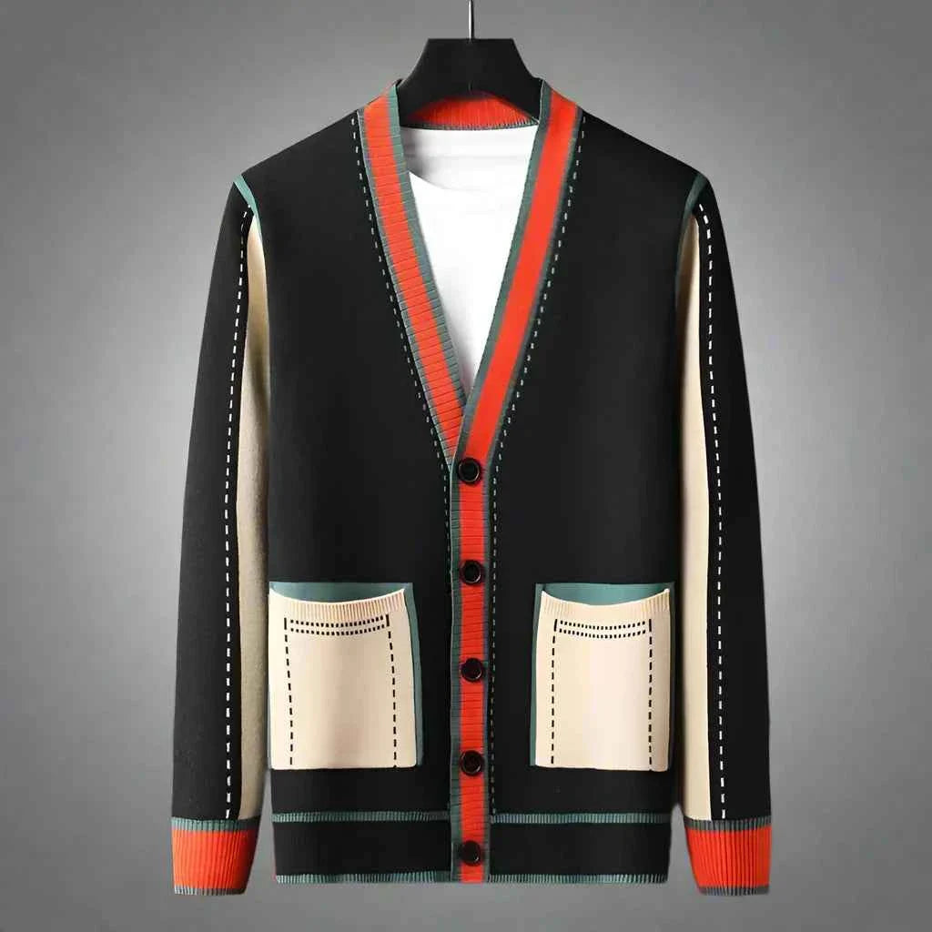 Men's Knit Cardigan - Stylish and Comfortable Layering Piece