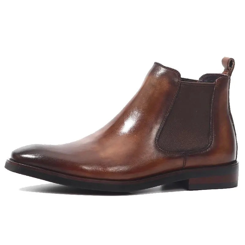 Heritage leather chelsea boot