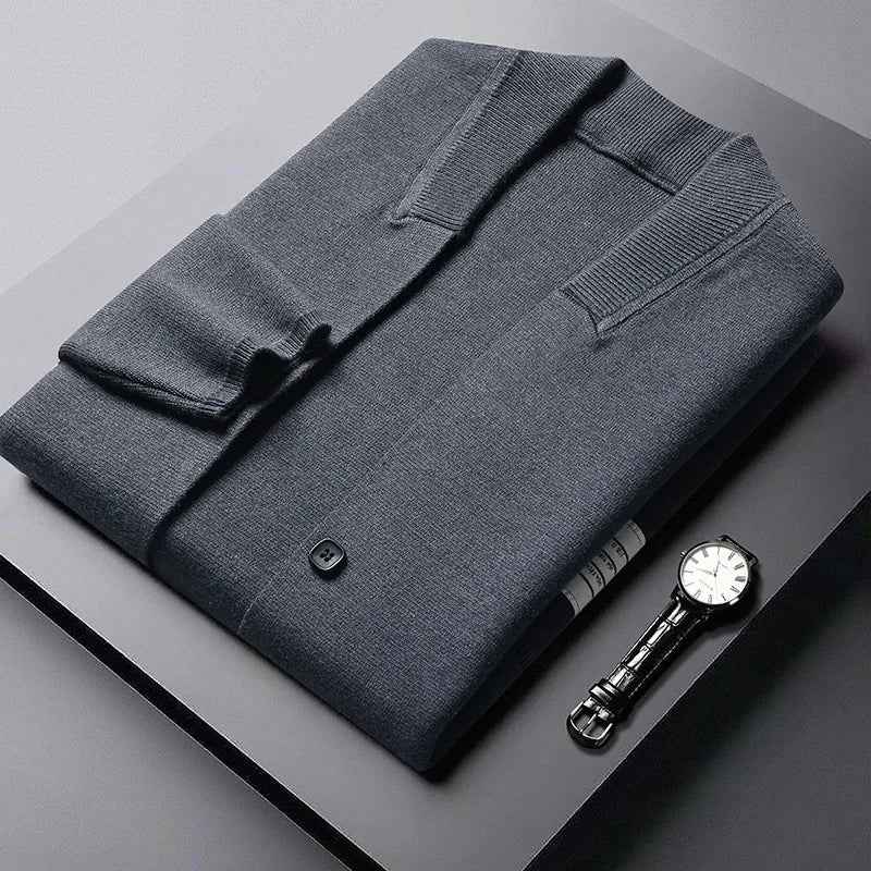 Men's Knit Cardigan - Stylish Milan Design