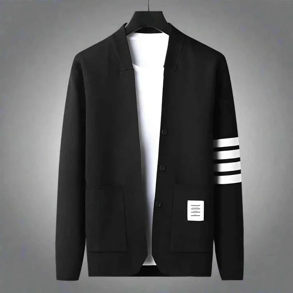 Men's Knit Cardigan - Stylish Milan Design