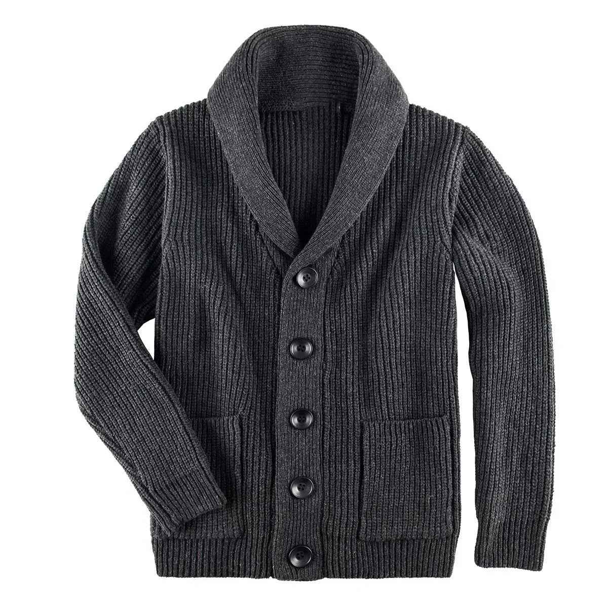Men's Shawl Cardigan - Stylish and Versatile Knitwear