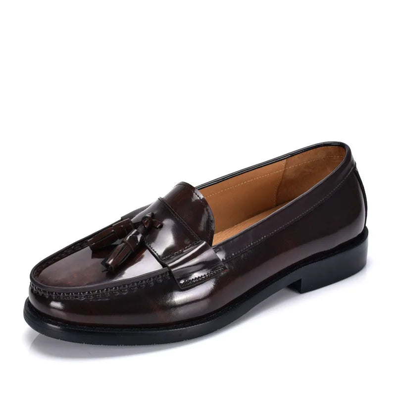 Luxury slip-on tassel elegant loafers