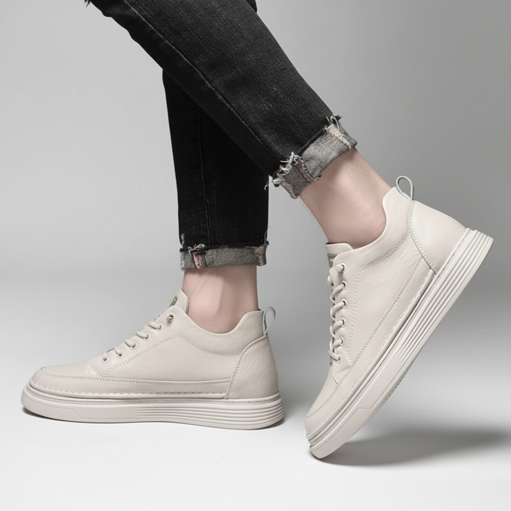 Sneakers Eleganti con Rialzo Nascosto | Design Minimal Moderno