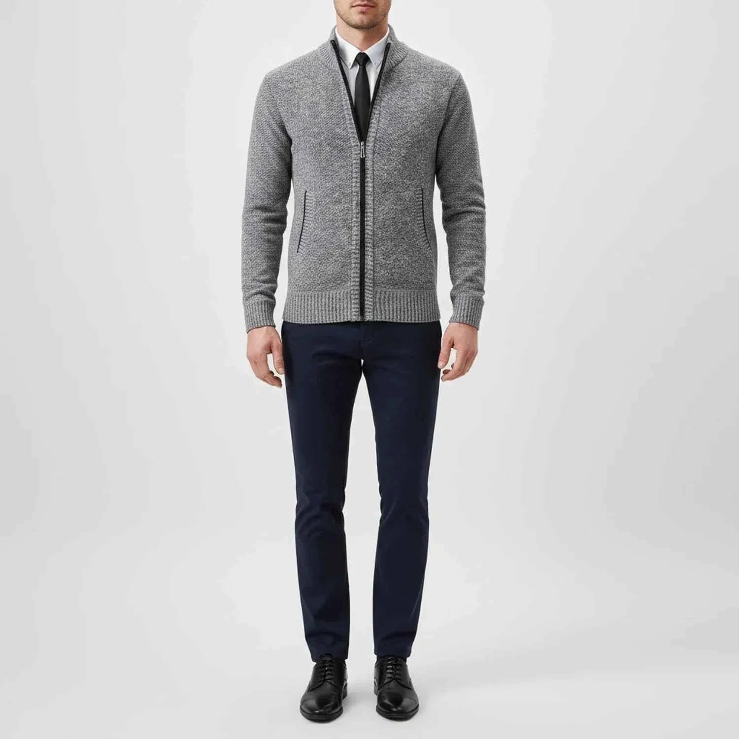 Men's Zip-Up Sweater