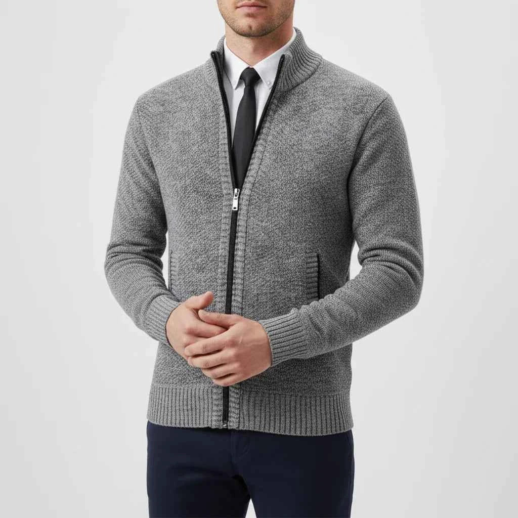 Men's Zip-Up Sweater