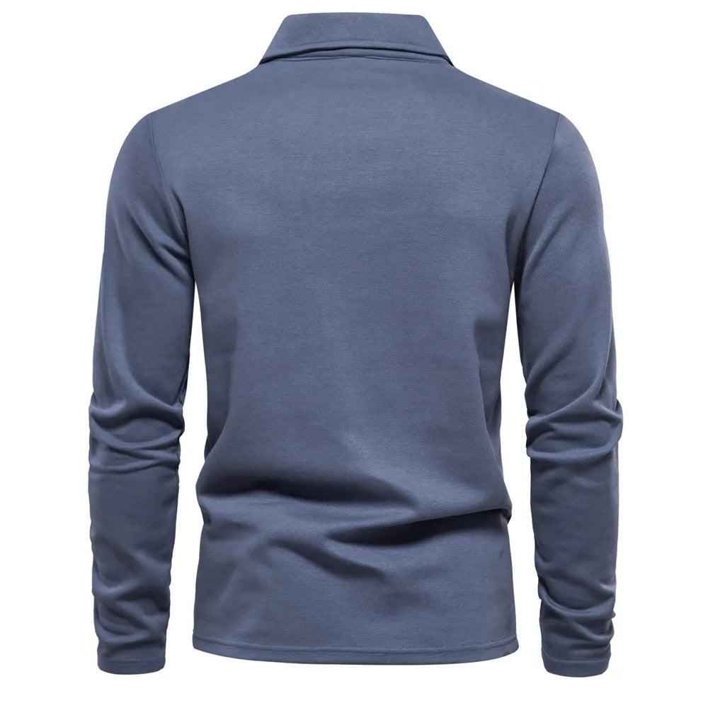 Men's Long Sleeve Polo Shirt