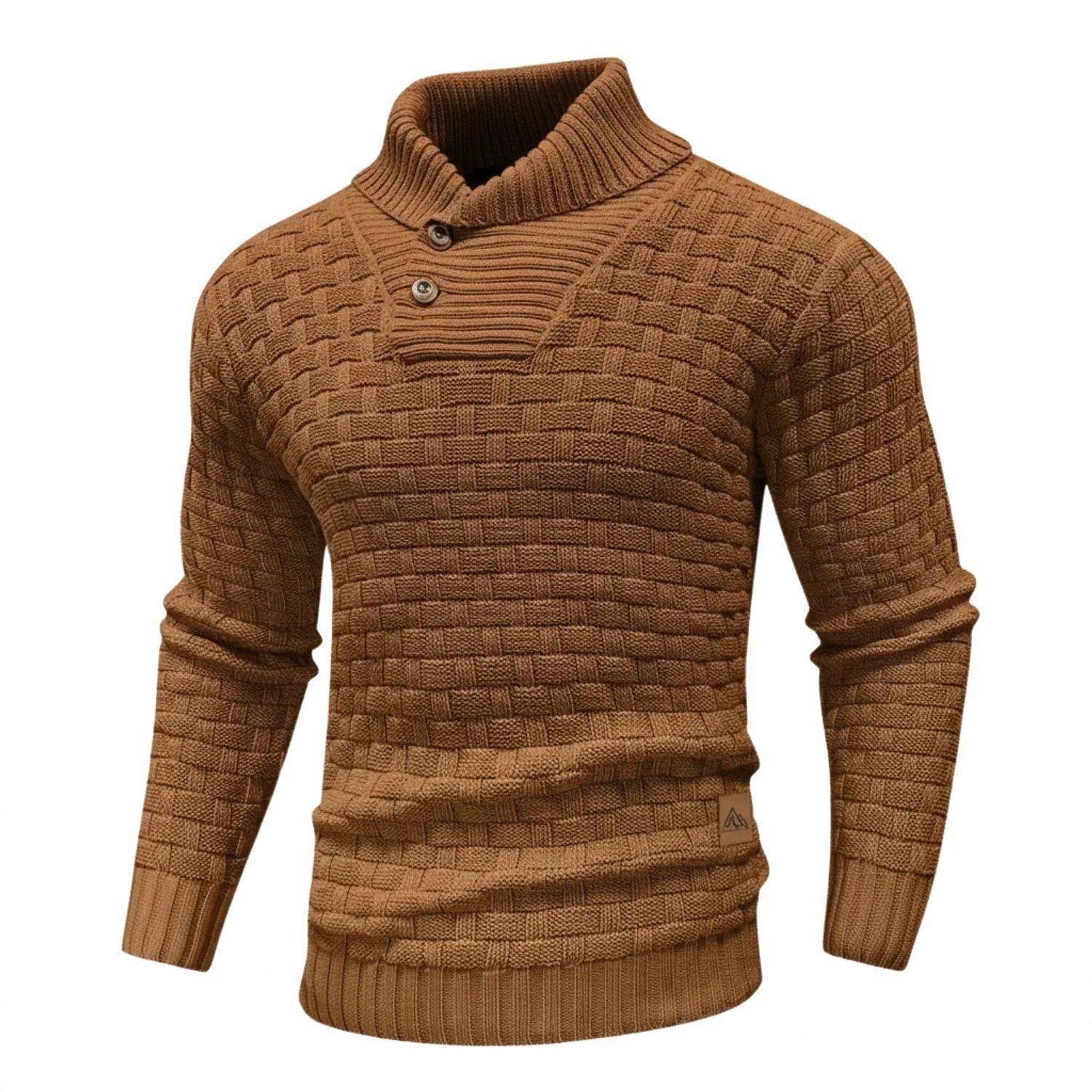 Men's Shawl Collar Winter Sweater