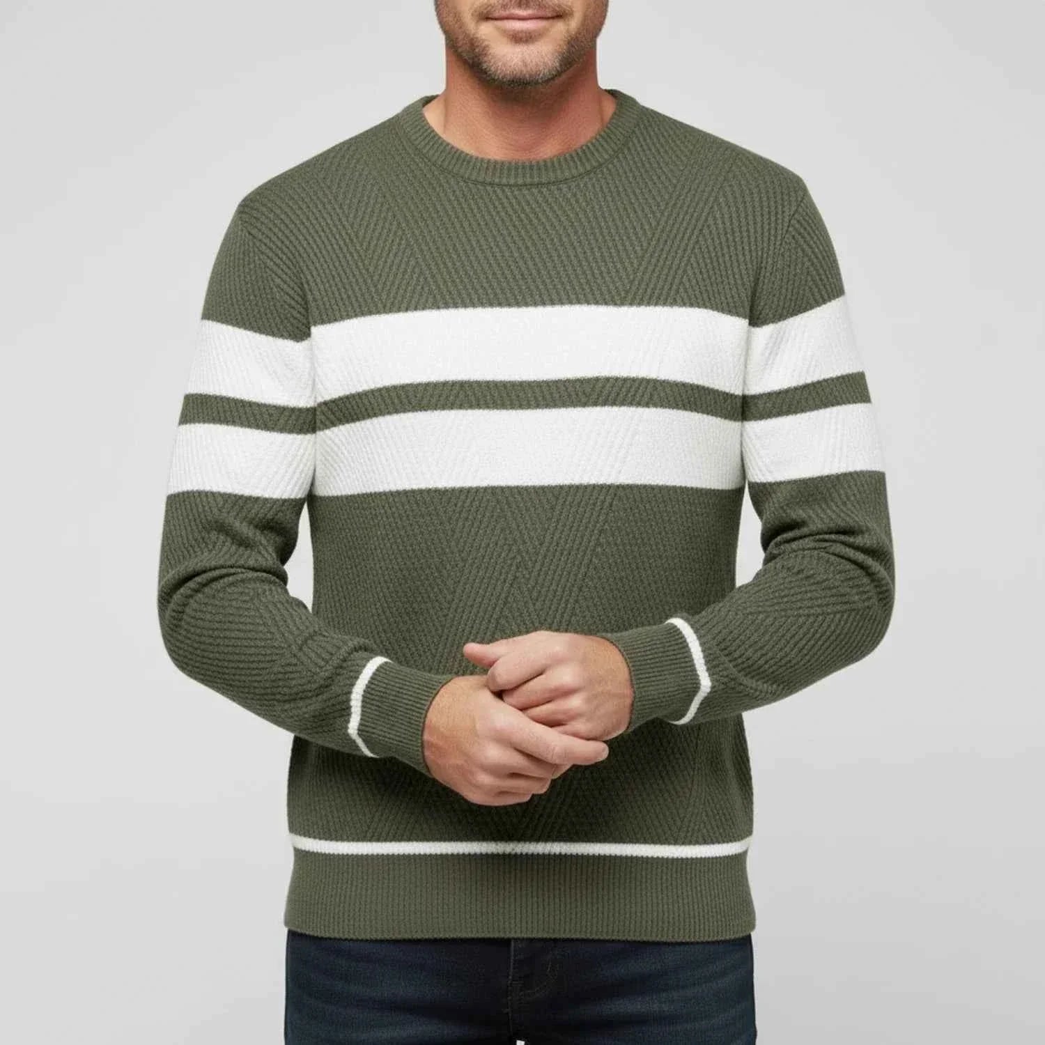 Men's Striped Sweater