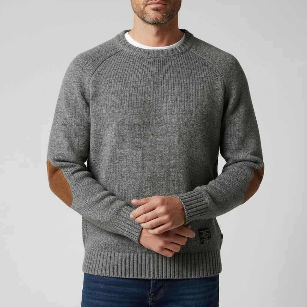 Men's Elbow Patch Sweater