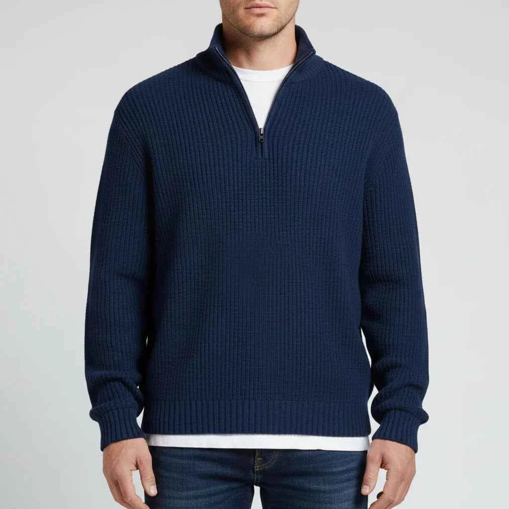 Men's Quarter-Zip Sweater