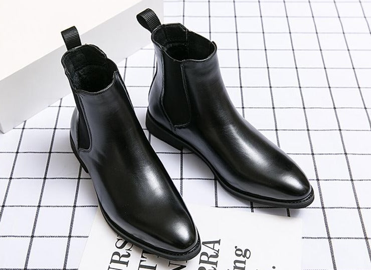 Casual Leather Boots Men