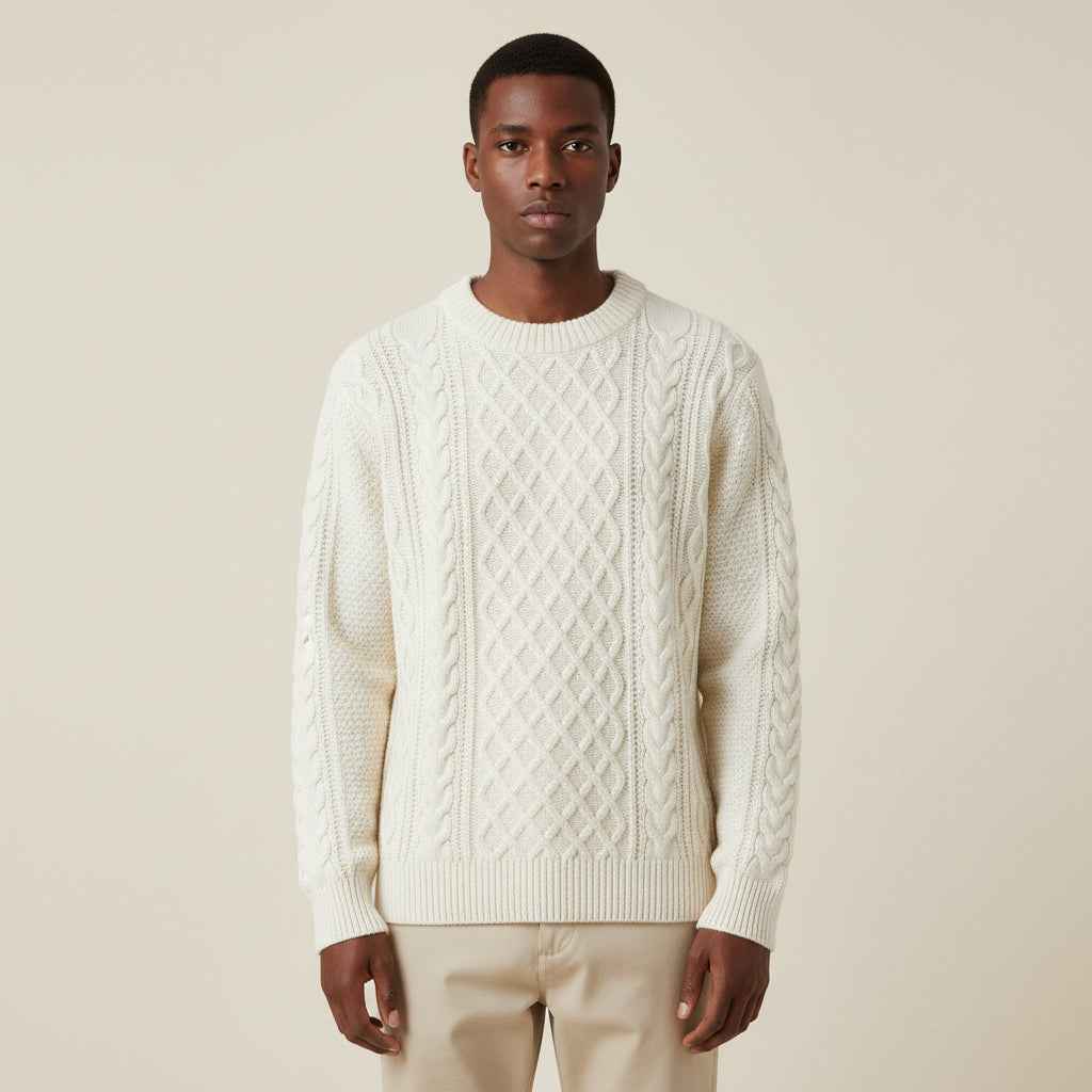 Men's Cable Knit Sweater