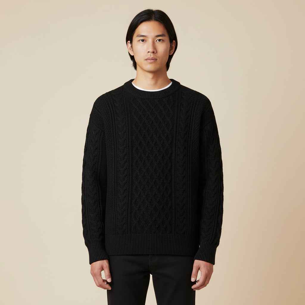 Men's Cable Knit Sweater