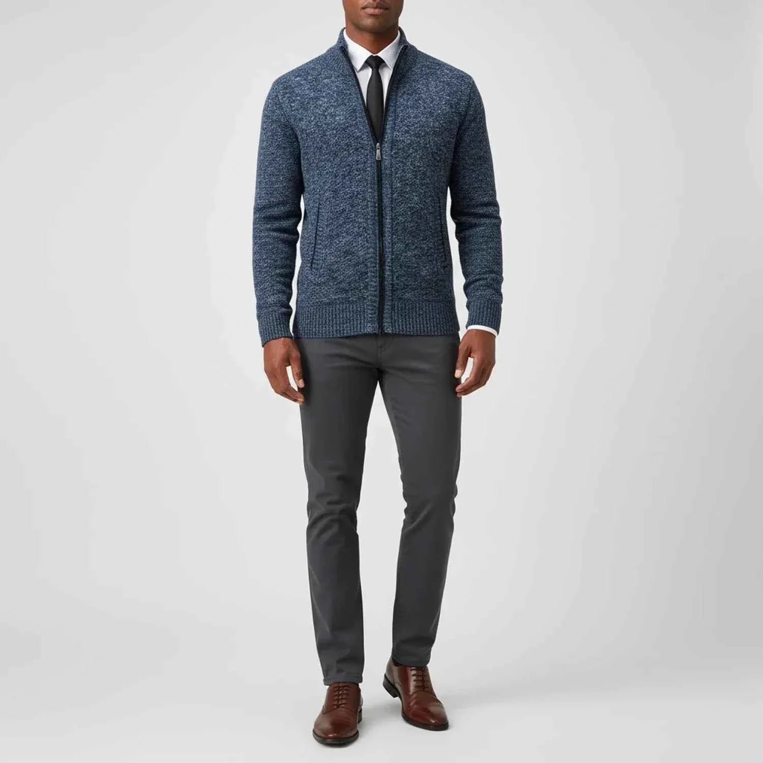 Men's Zip-Up Sweater