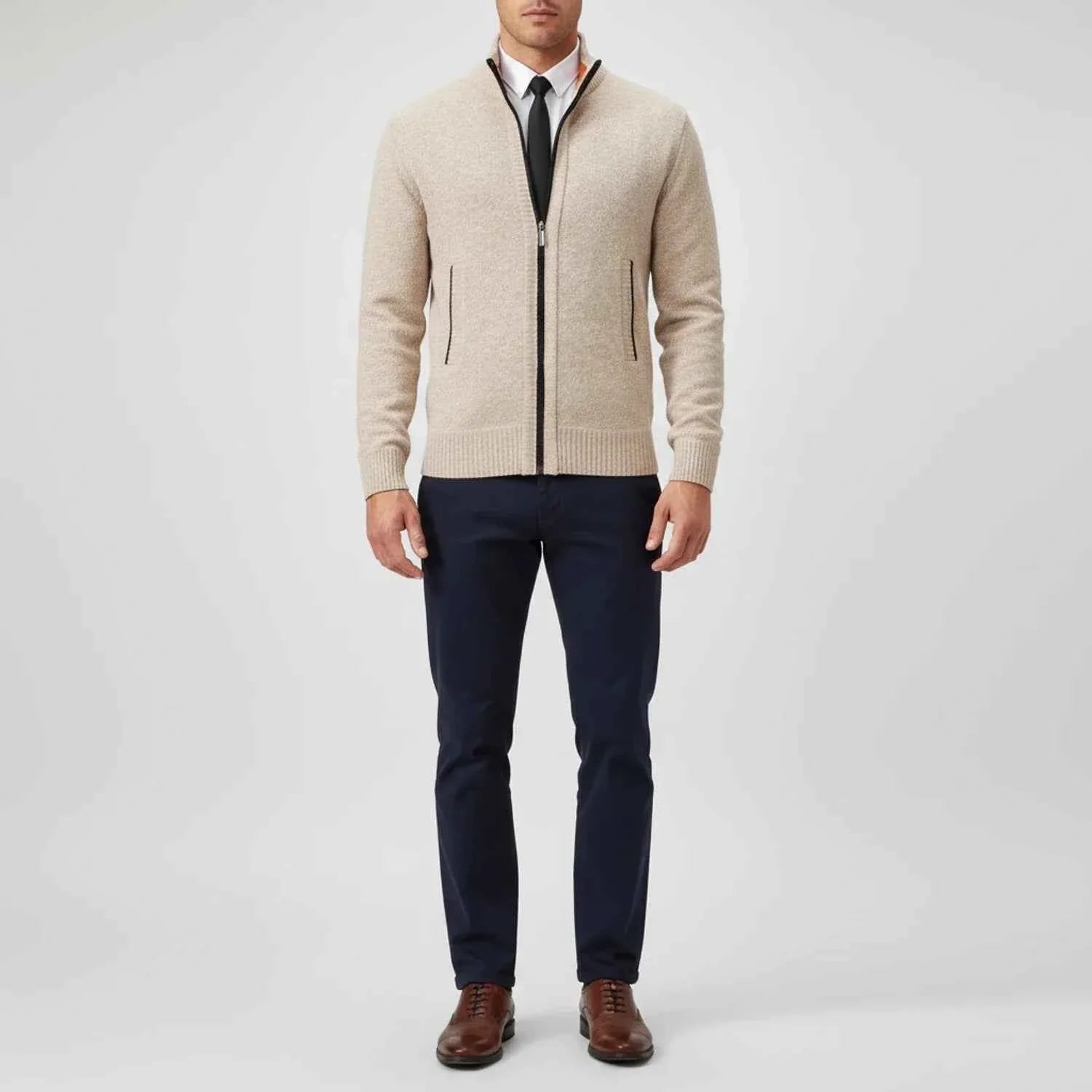 Men's Zip-Up Sweater