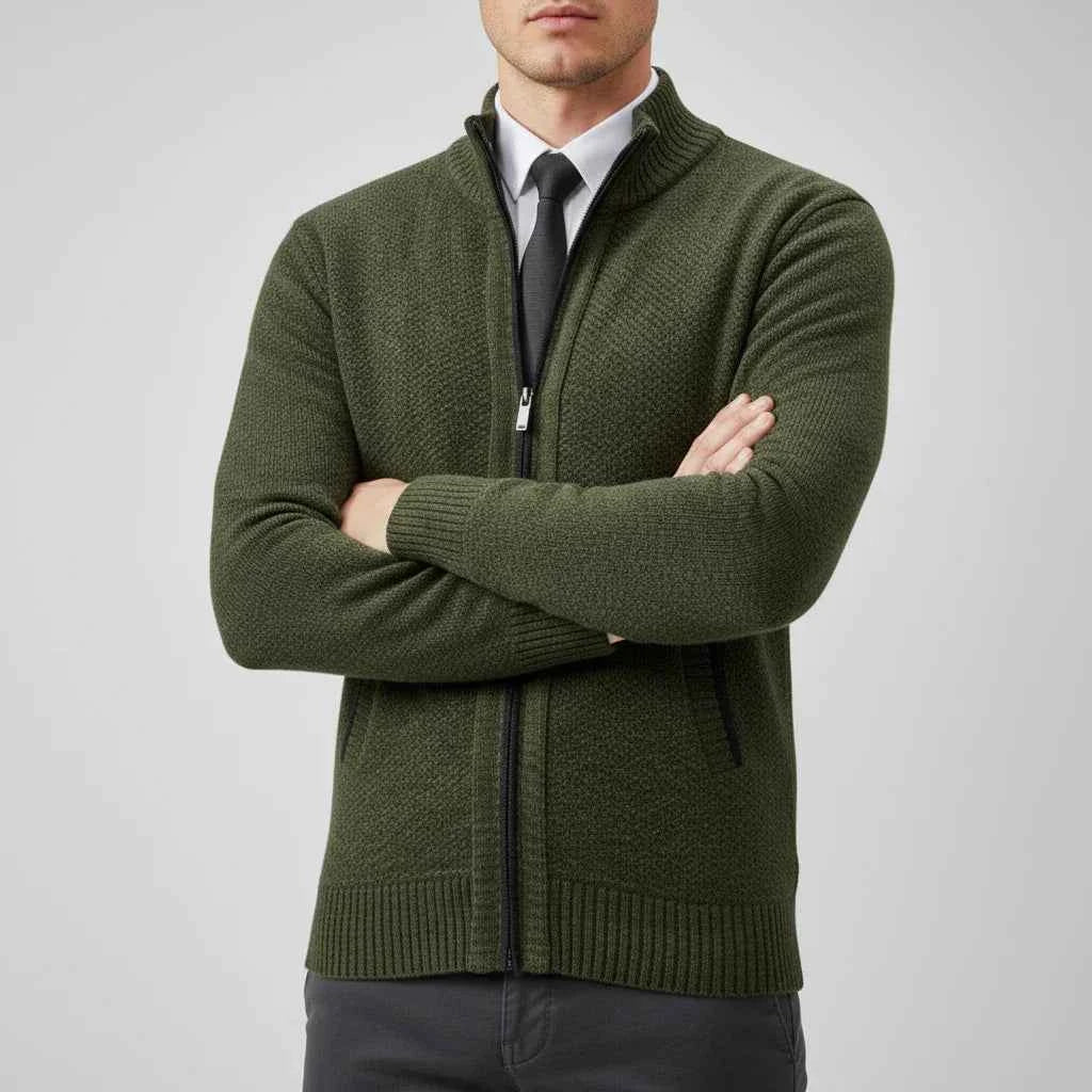 Men's Zip-Up Sweater