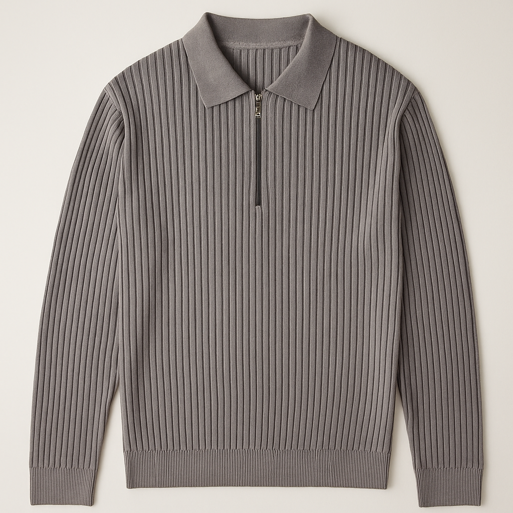 Men's Luxe Zip Sweater