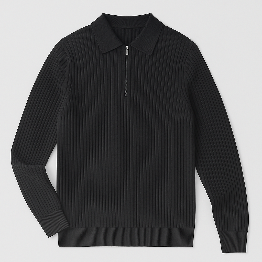 Men's Luxe Zip Sweater