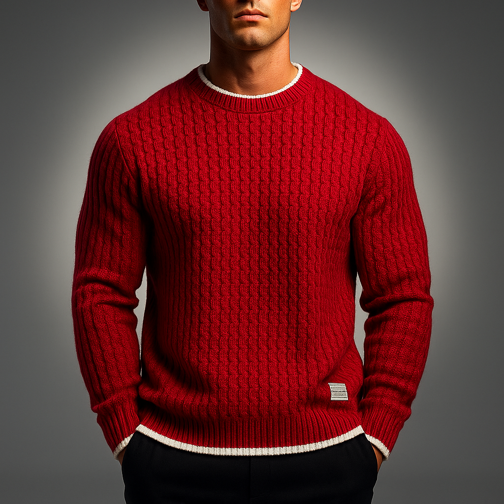 Cozy Knit Sweater for Men