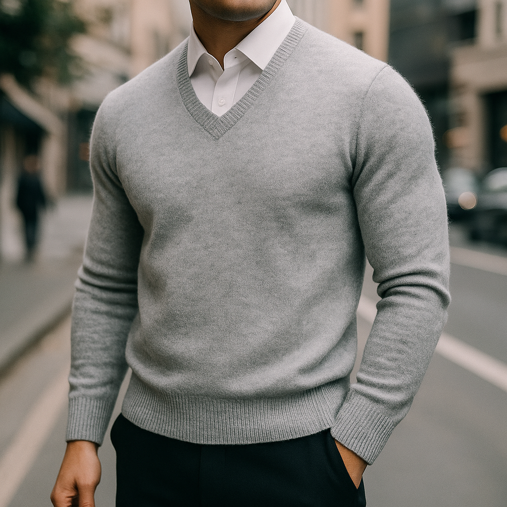 Merino Wool Sweater for Men-Luxurious Warmth & Comfort