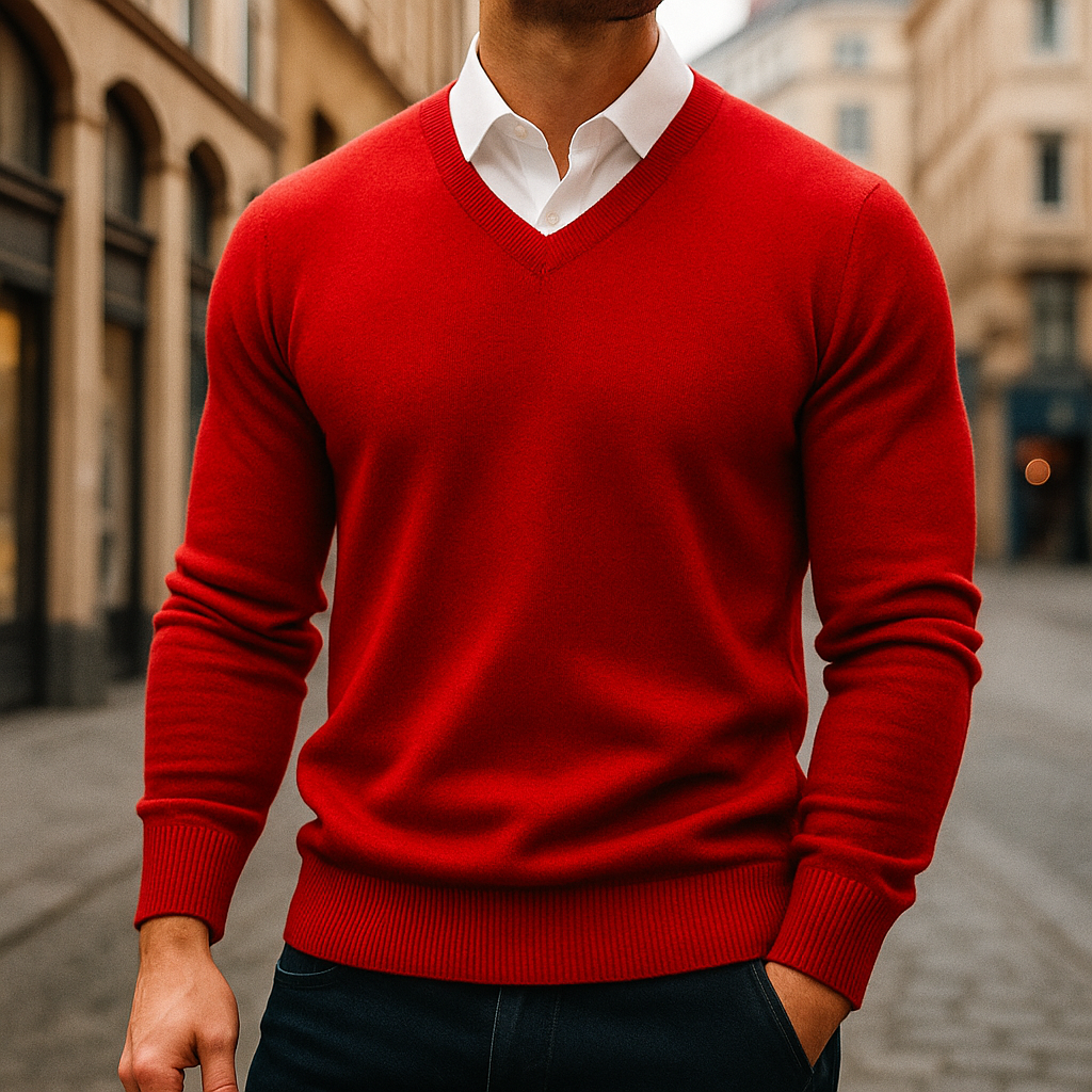 Merino Wool Sweater for Men-Luxurious Warmth & Comfort
