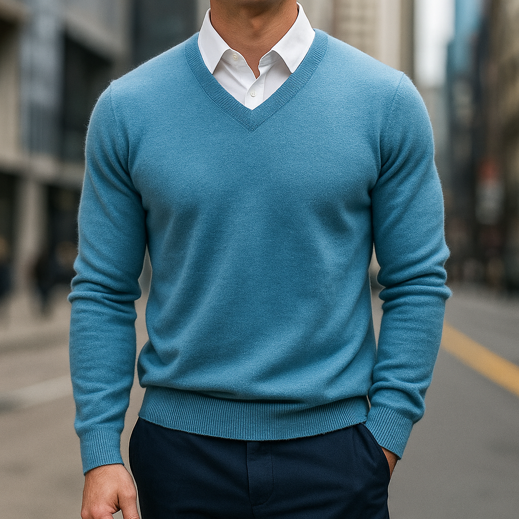 Merino Wool Sweater for Men-Luxurious Warmth & Comfort