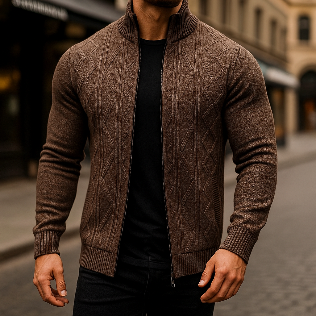 Cozy Oversized Knitted Cardigan