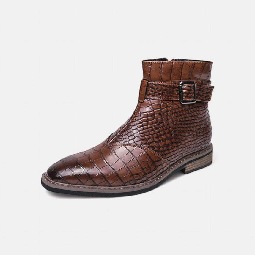 Formal pointed retro boots