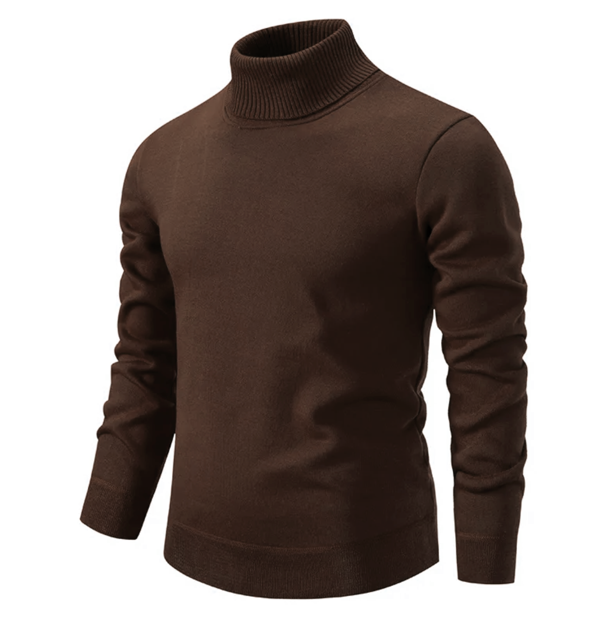 Men's Soft Wool Turtleneck Sweater